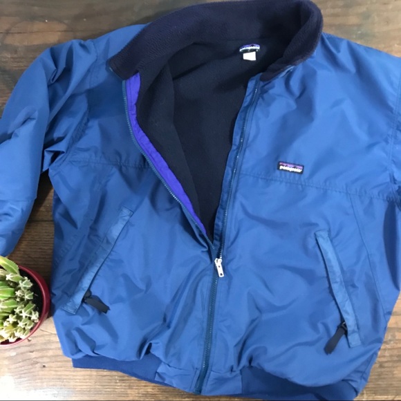 Patagonia Other - Patagonia Fleece Lined Nylon Jacket Size XL